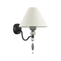 Бра ODEON LIGHT EXCLUSIVE  4896/1W Sochi текстиль/белый 